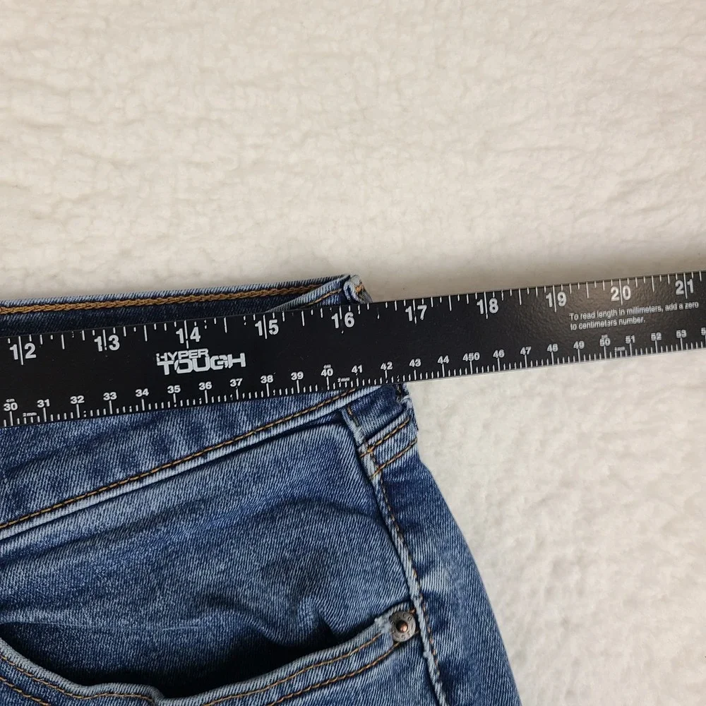 Levi's 506 Jeans Mens 34x32 Blue Straight Medium Wash Denim‎